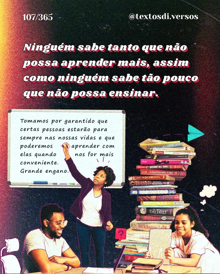 Arte do texto 107/365